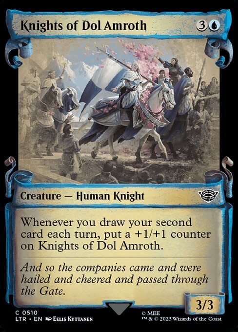 Knights of Dol Amroth - Silver Foil