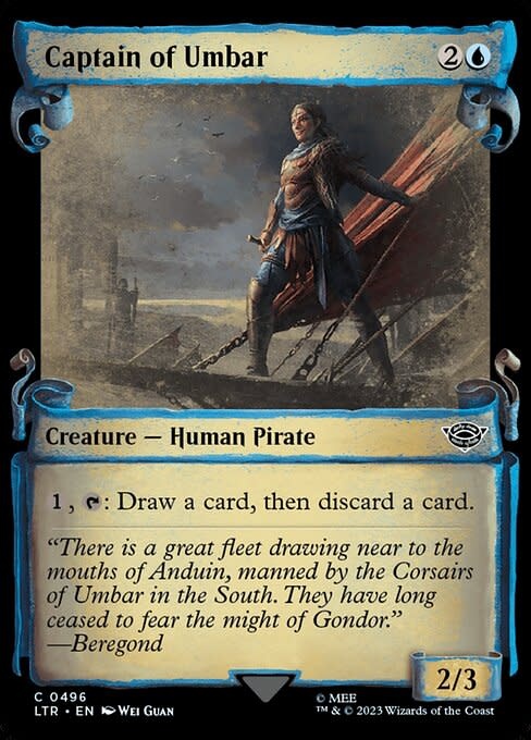 Captain of Umbar - Silver Foil