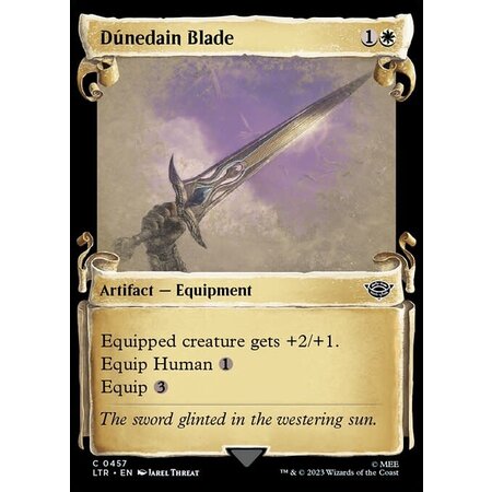 Dunedain Blade - Silver Foil