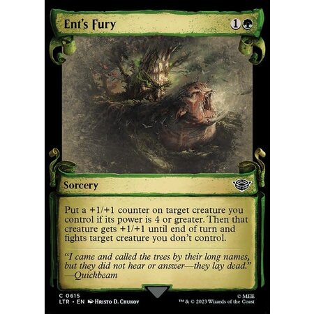 Ent's Fury - Silver Foil