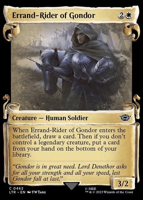 Errand-Rider of Gondor - Silver Foil