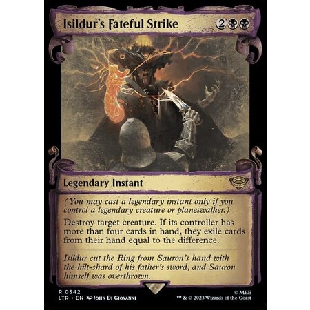 Isildur's Fateful Strike - Silver Foil