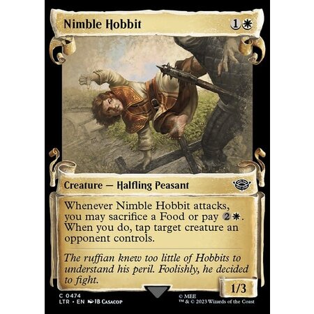 Nimble Hobbit - Silver Foil
