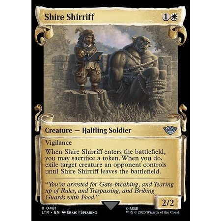 Shire Shirriff - Silver Foil