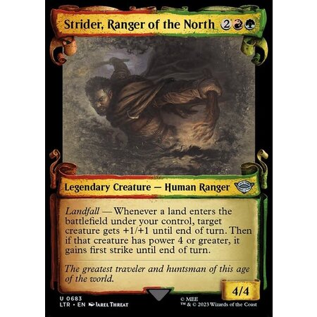 Strider, Ranger of the North - Silver Foil