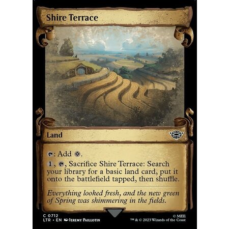 Shire Terrace - Silver Foil