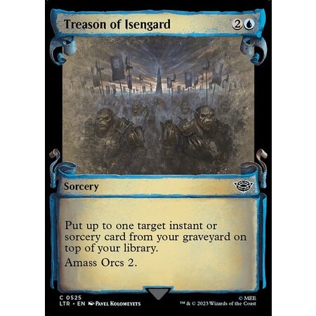 Treason of Isengard - Silver Foil