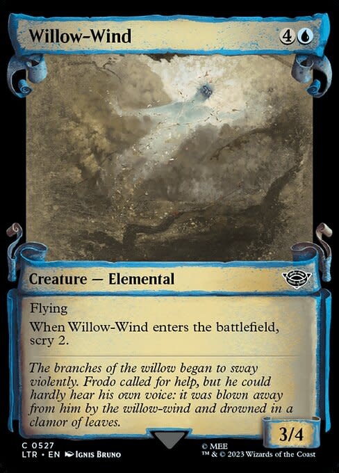 Willow-Wind - Silver Foil