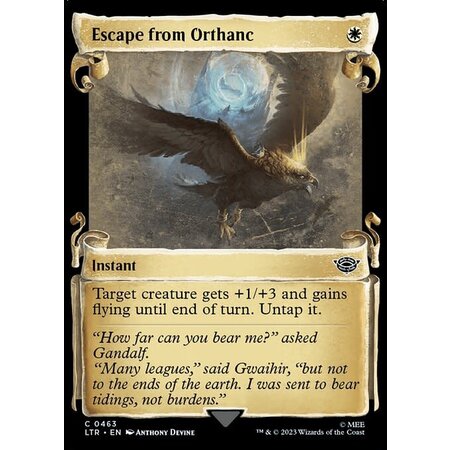 Escape from Orthanc - Silver Foil