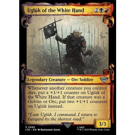 Ugluk of the White Hand - Silver Foil