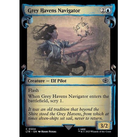 Grey Havens Navigator - Silver Foil