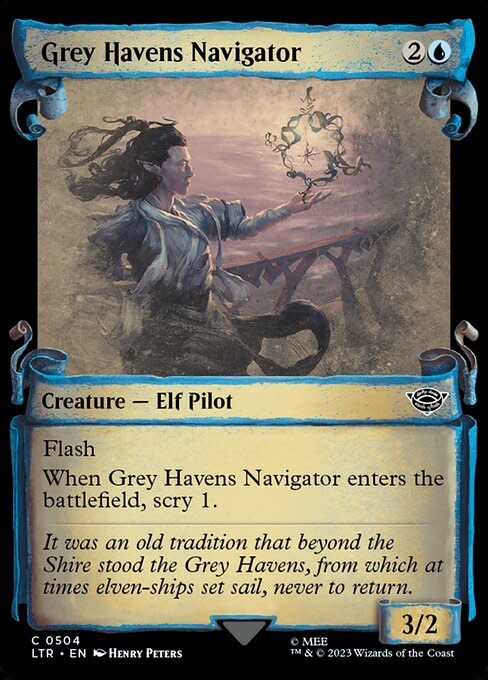 Grey Havens Navigator - Silver Foil