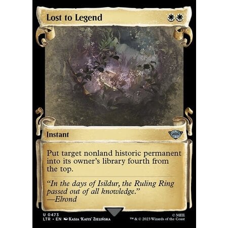 Lost to Legend - Silver Foil