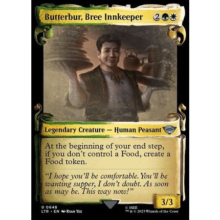 Butterbur, Bree Innkeeper - Silver Foil