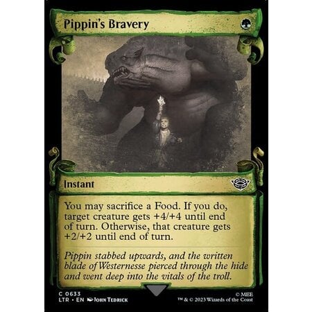 Pippin's Bravery - Silver Foil