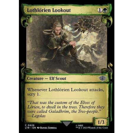 Lothlorien Lookout - Silver Foil