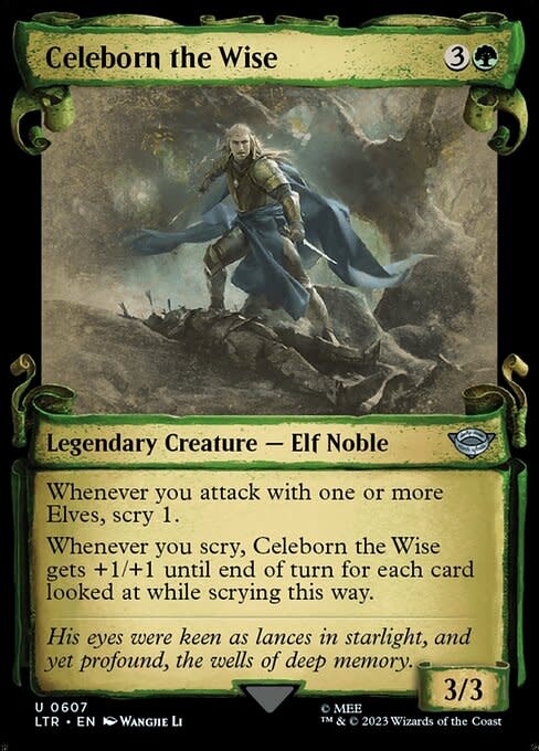 Celeborn the Wise - Silver Foil