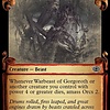 Warbeast of Gorgoroth - Silver Foil