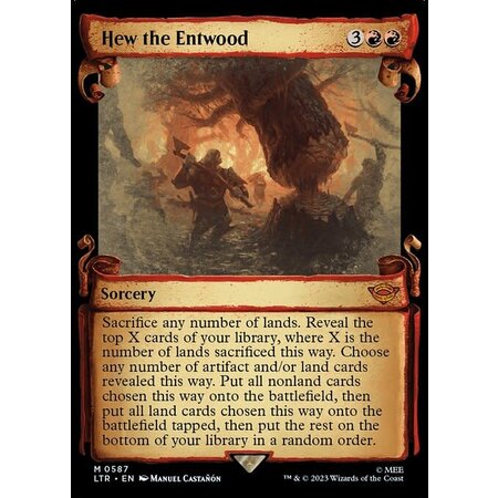 Hew the Entwood - Silver Foil