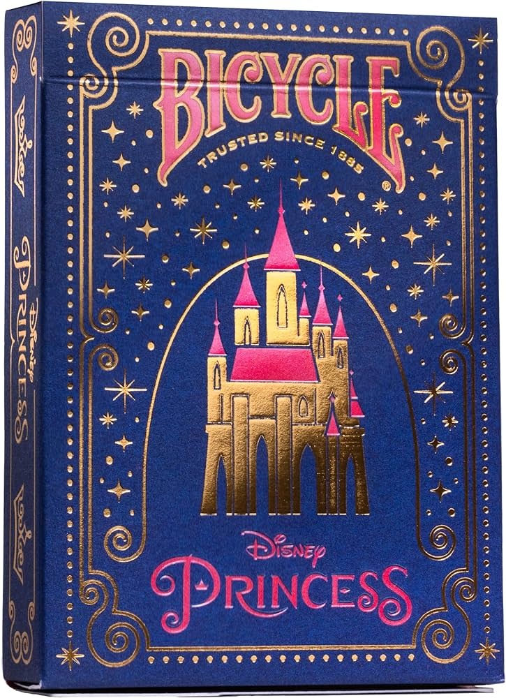 Bicycle Playing Cards - Disney Princess Pink