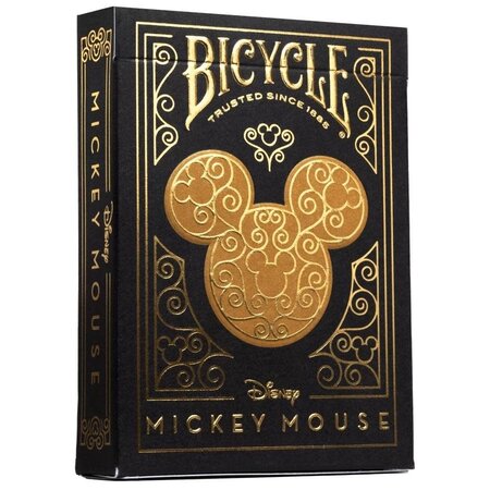 Bicycle Playing Cards - Disney Mickey Black/Gold