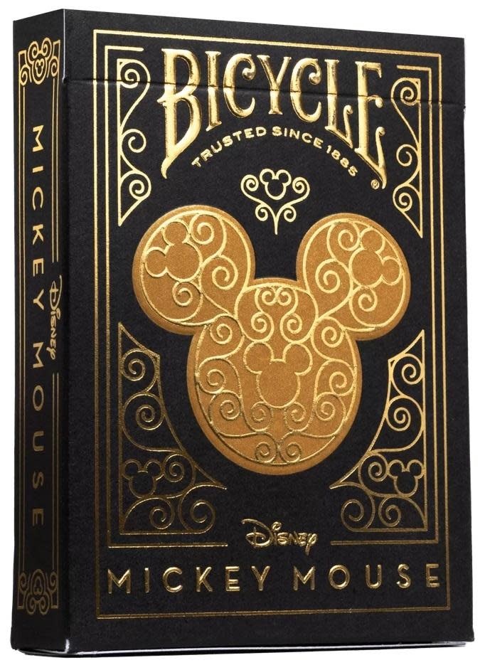Bicycle Playing Cards - Disney Mickey Black/Gold