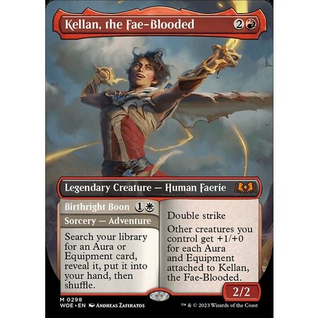 Kellan, the Fae-Blooded - Foil
