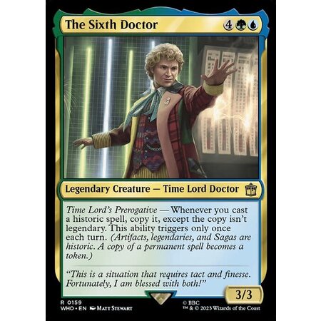 The Sixth Doctor - Foil