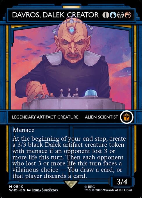 Davros, Dalek Creator - Foil