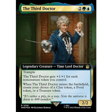 The Third Doctor - Surge Foil