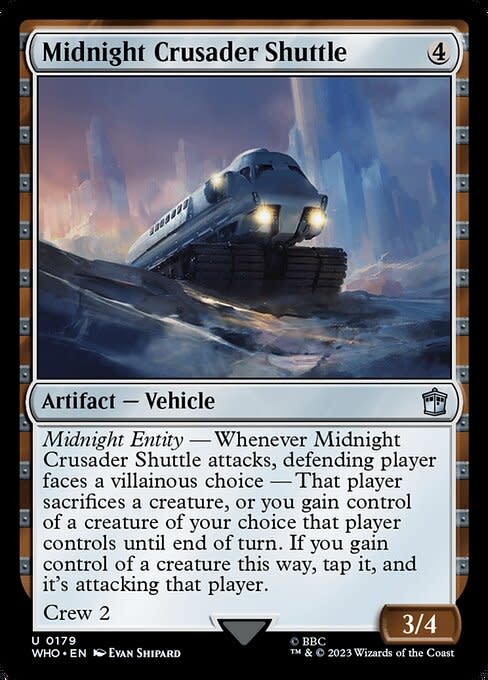 Midnight Crusader Shuttle - Foil
