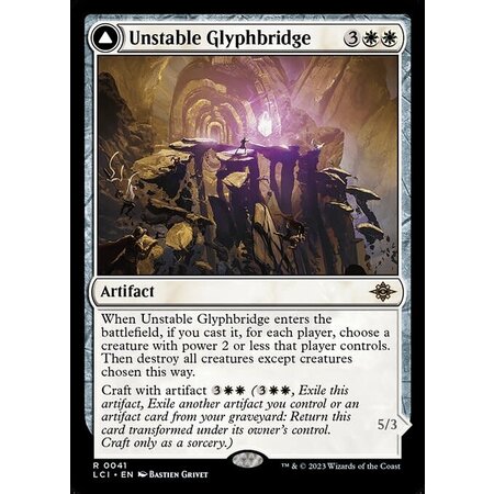 Unstable Glyphbridge