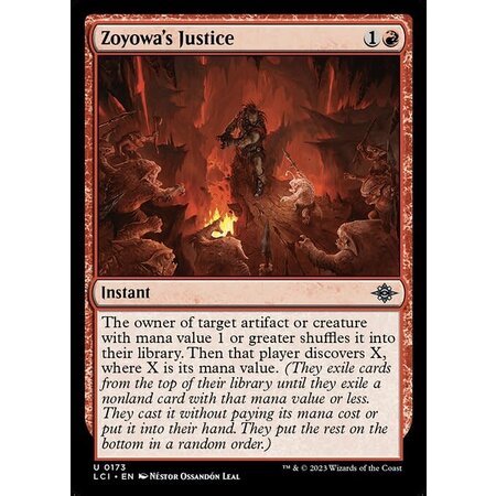 Zoyowa's Justice