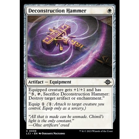 Deconstruction Hammer - Foil