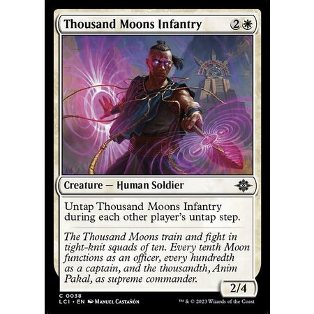 Thousand Moons Infantry - Foil