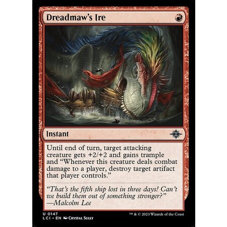 Dreadmaw's Ire - Foil