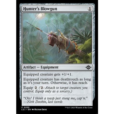 Hunter's Blowgun - Foil