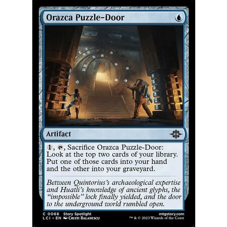 Orazca Puzzle-Door