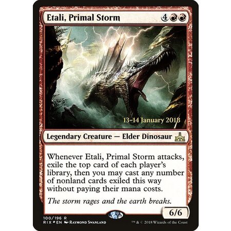 Etali, Primal Storm - Foil - Prerelease Promo