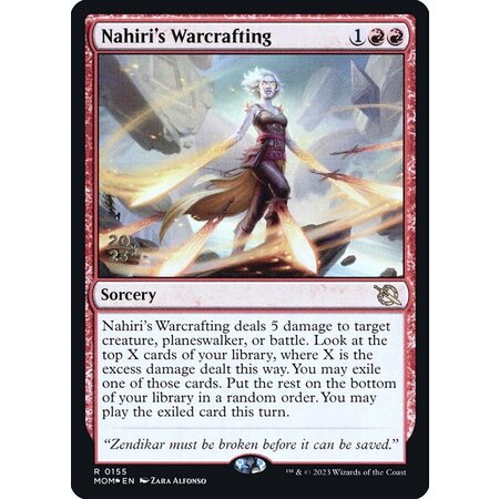Nahiri's Warcrafting - Prerelease Promo - Foil