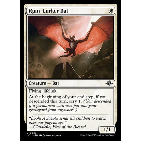 Ruin-Lurker Bat - Foil
