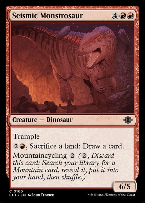 Seismic Monstrosaur - Foil