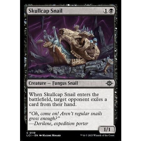 Skullcap Snail - Foil