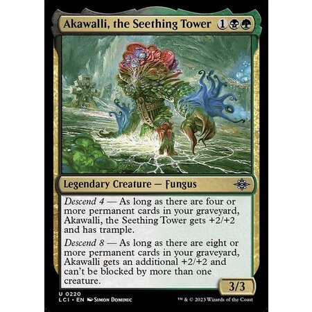 Akawalli, the Seething Tower - Foil