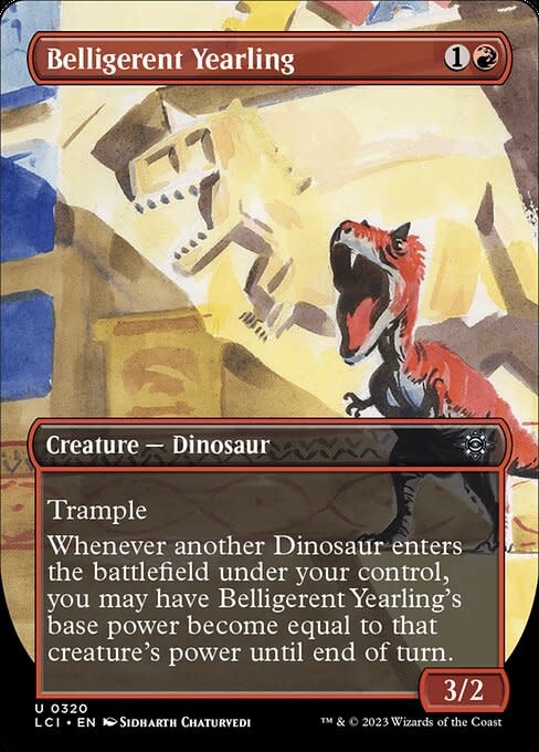 Belligerent Yearling - Foil