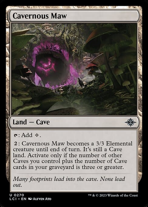 Cavernous Maw - Foil