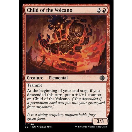 Child of the Volcano - Foil