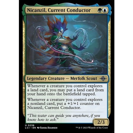 Nicanzil, Current Conductor - Foil