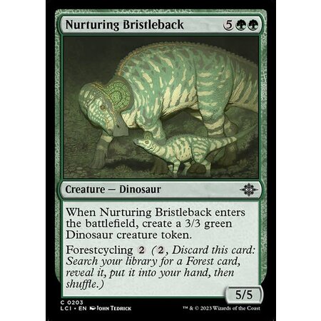 Nurturing Bristleback - Foil
