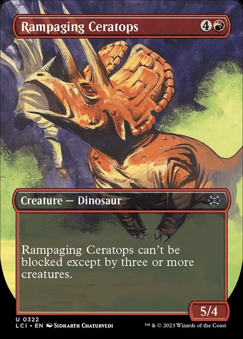 Rampaging Ceratops - Foil